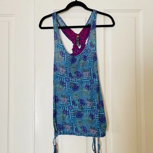 Free People Floral Embroidered Top